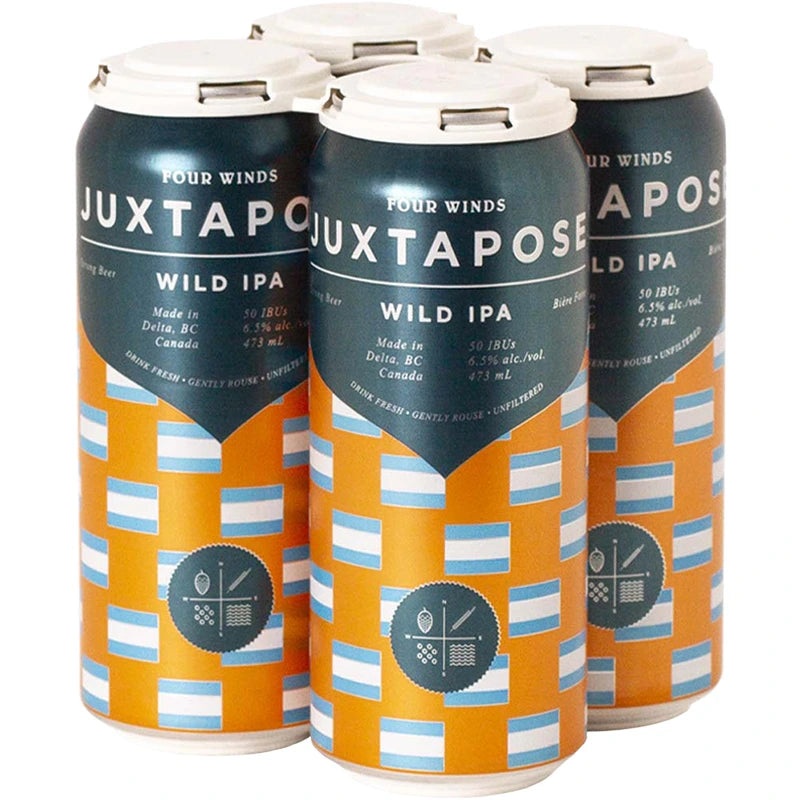 FOUR WINDS JUXTAPOSE WILD IPA 473ML 4PK CAN @ Lethbridge [1023155] 1892 ml