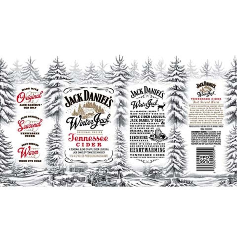 Jim Beam Winter Jack Tennessee Cider 750ML BTL