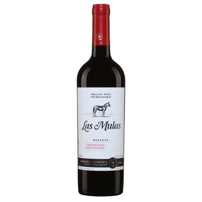 MIGUEL TORRES LAS MULAS ORGANIC CABERNET SAUVIGNON 750ML @ Airdrie [1008311] 750 ml
