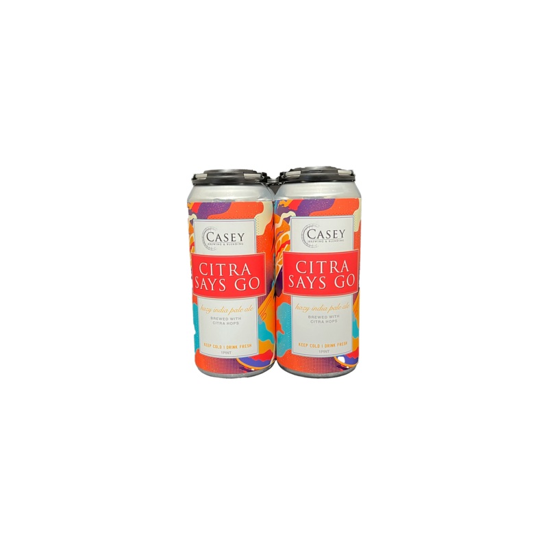 Casey Citra Says Go Hazy IPA 4 Pack Can