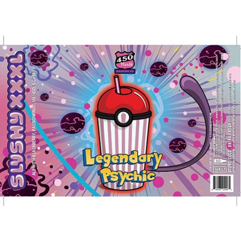 450 North Legendary Psychic Slushy XXXL Sour 16OZ SINGLE CAN