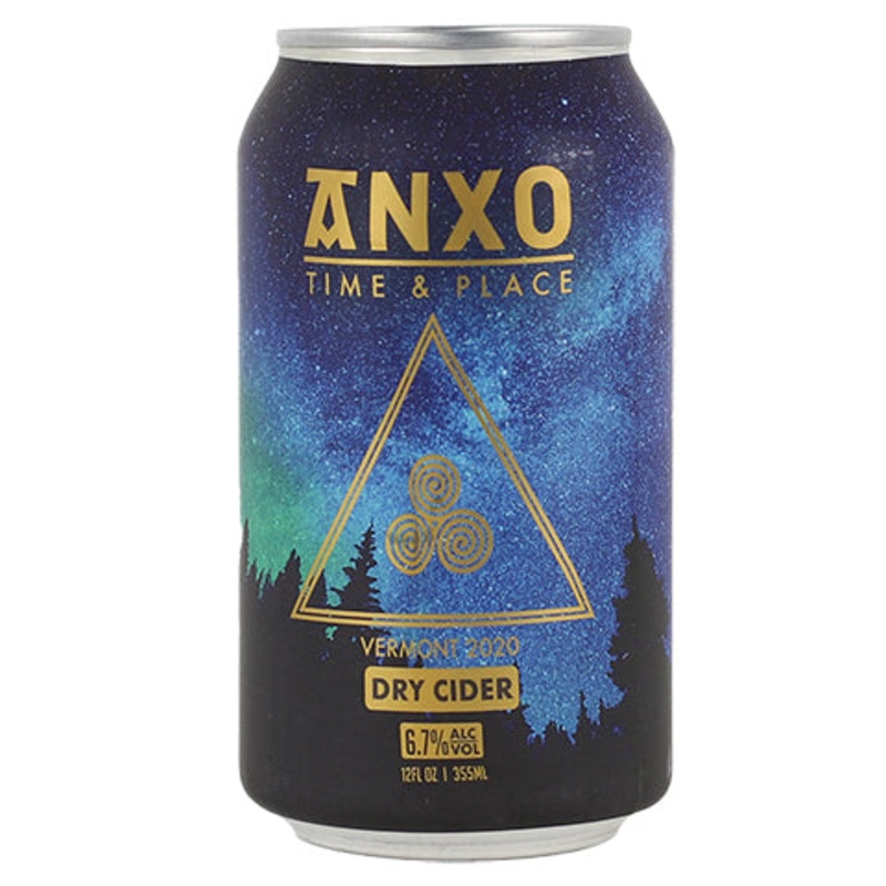 Anxo Time & Place: Vermont 2020 Dry Cider 12OZ SINGLE CAN