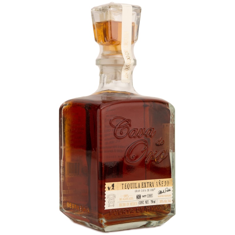 Cava De Oro Tequila Anejo Extra 750ML 750ml Bottle