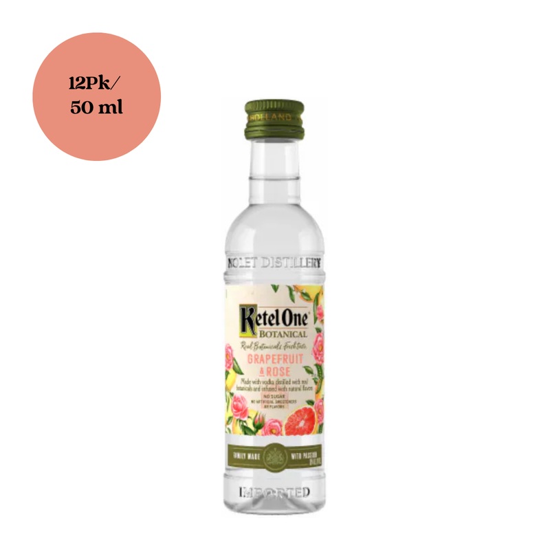 Ketel One Grapefruit & Rose Vodka 12pk 50 ml Shots