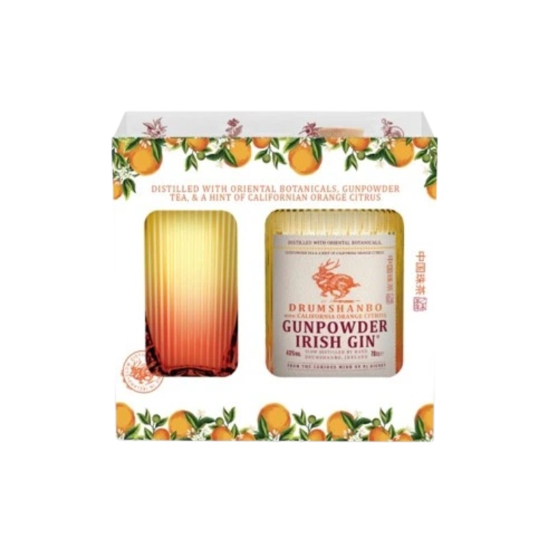 DRUMSHANBO CALIFORNIA ORANGE GIN GLASS PACK 750ML @ Southgate [1055407] 700 ml