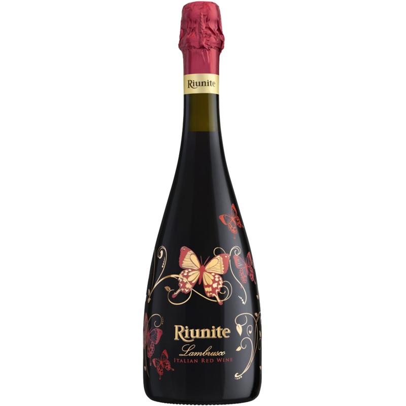 RIUNITE LAMBRUSCO BUTTERFLY RED LAMBRUSCO 750 ML