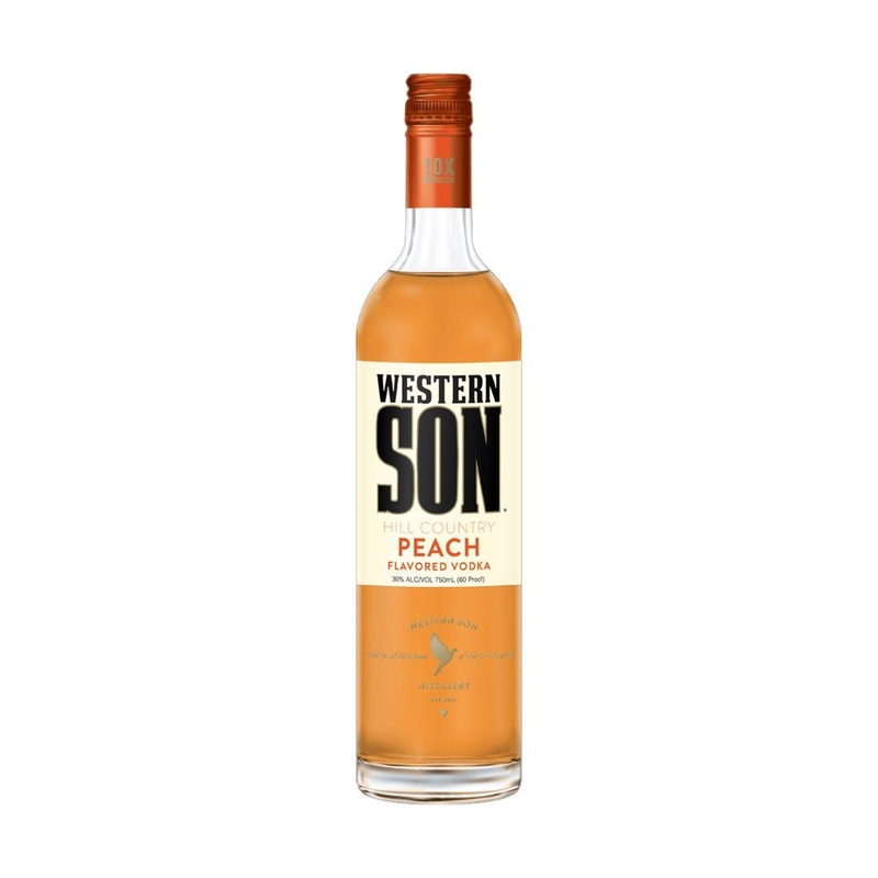 Western Son Peach Flavored Vodka