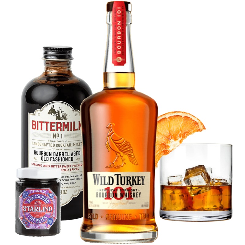 Wild Turkey Old Fashioned Gift Set Cheers to You