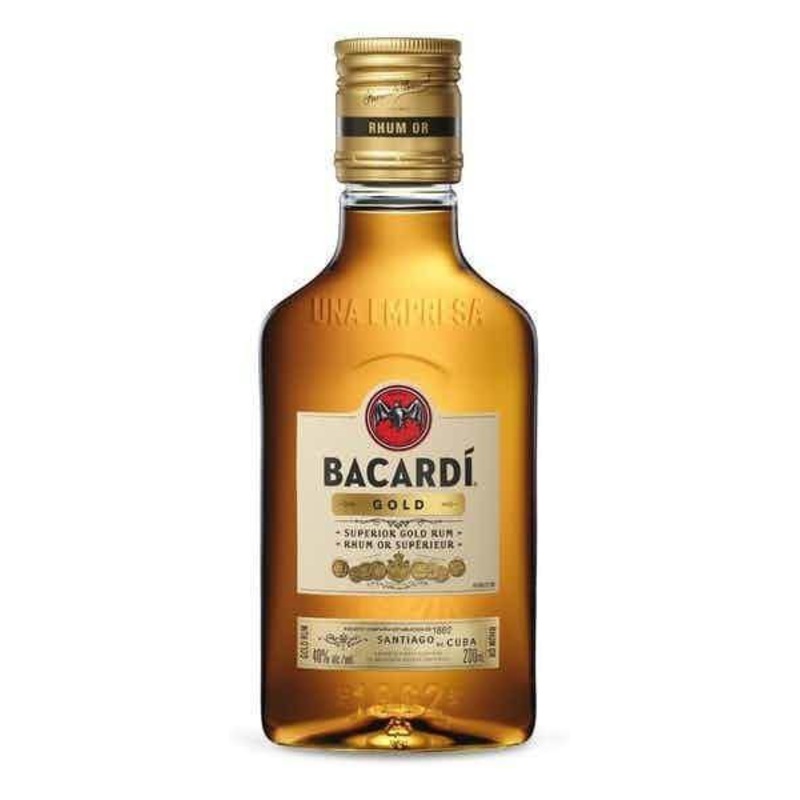 200ml Rum Bacardi Gold