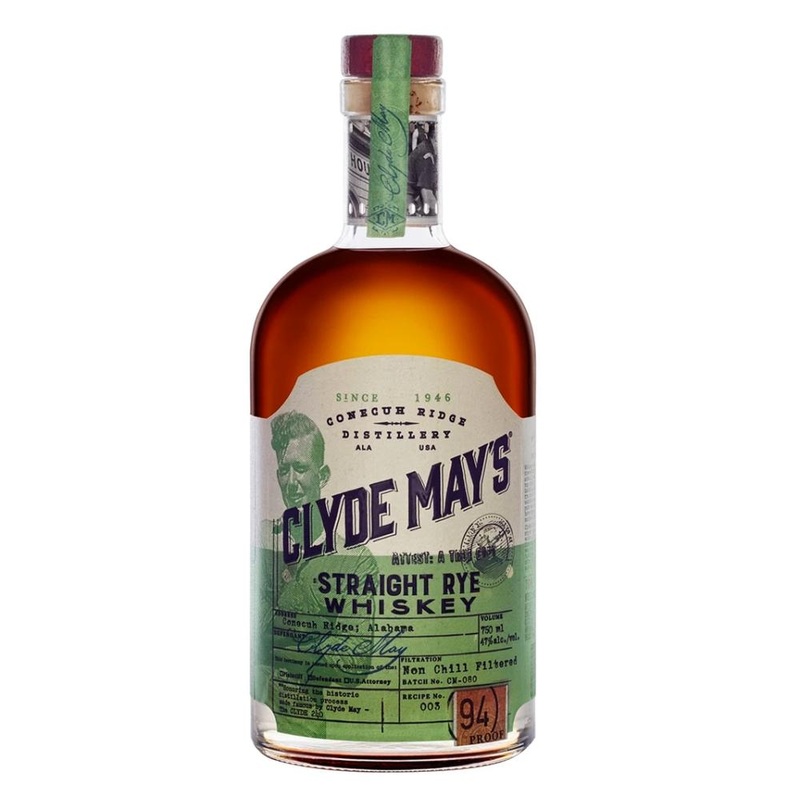 Clyde May’s Straight Rye Whiskey
