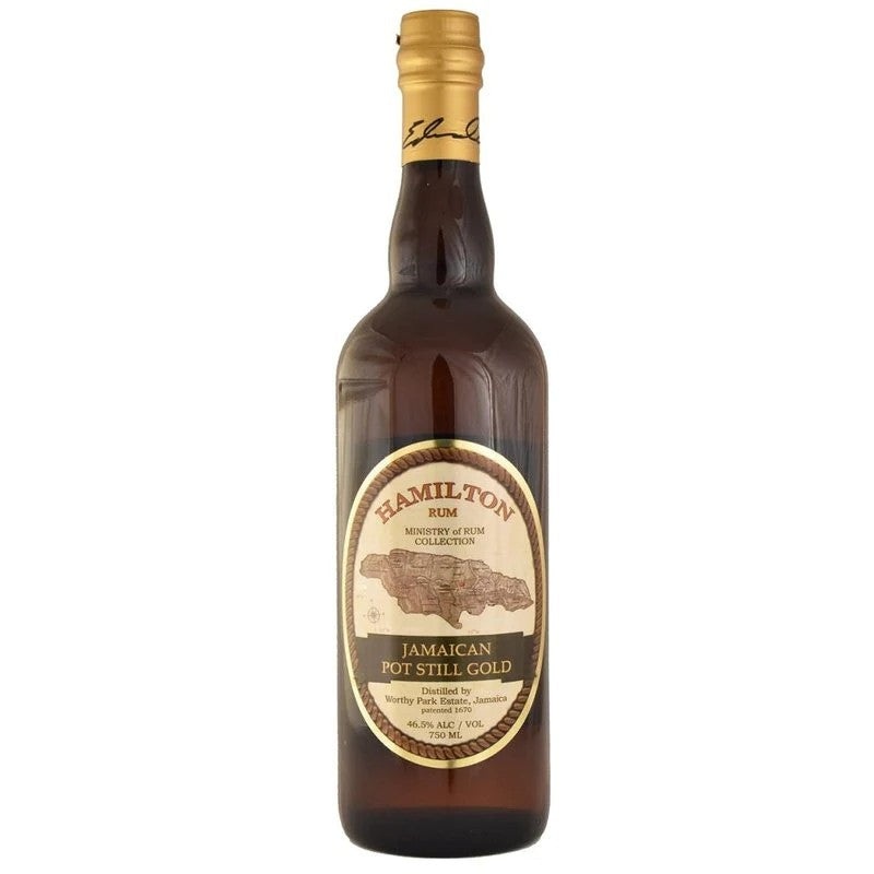 Hamilton Pot Still Gold Jamaican Rum 750ML BTL