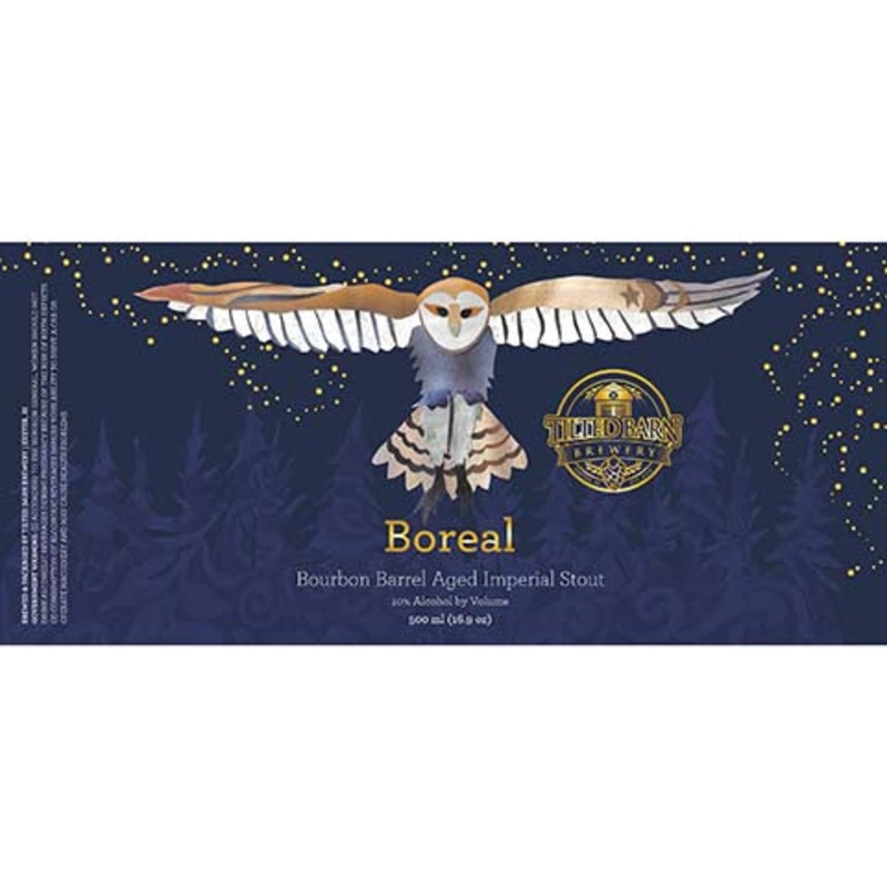 Tilted Barn Boreal Bourbon Barrel Aged Imperial Stout 500ML BTL
