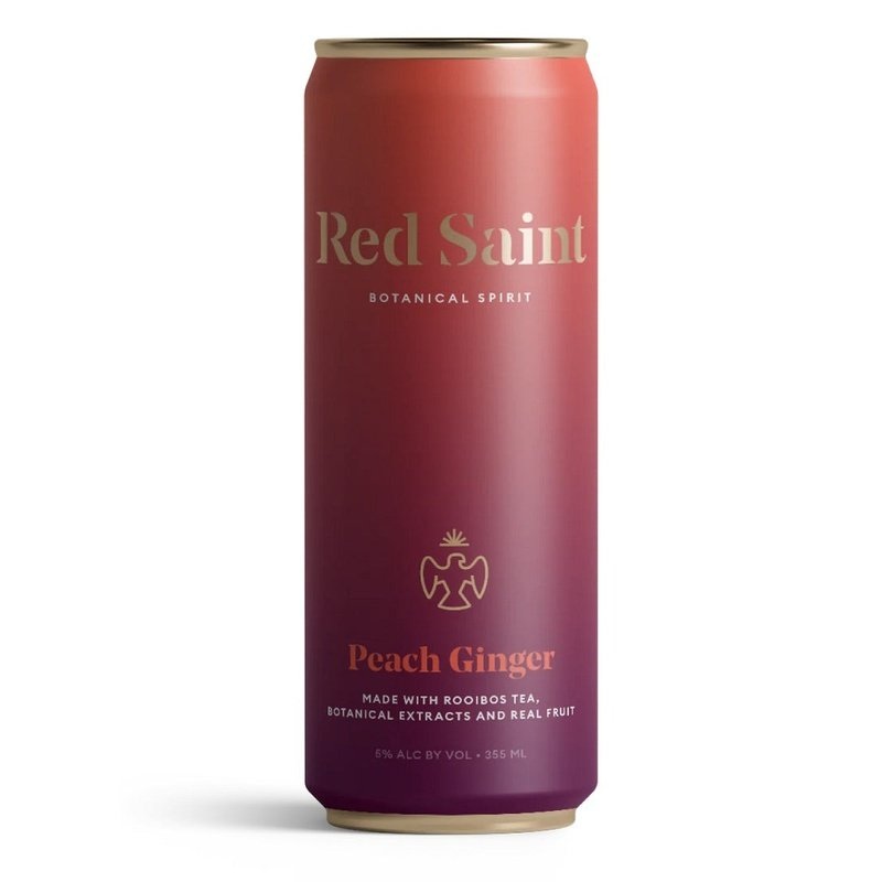 Red Saint Peach Ginger Botanical Spirit 12OZ CAN