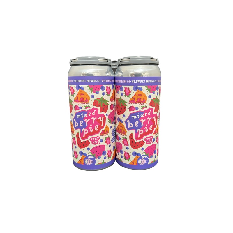 Weldwerks Mixed Berry Pie Sour 4 Pack Cans