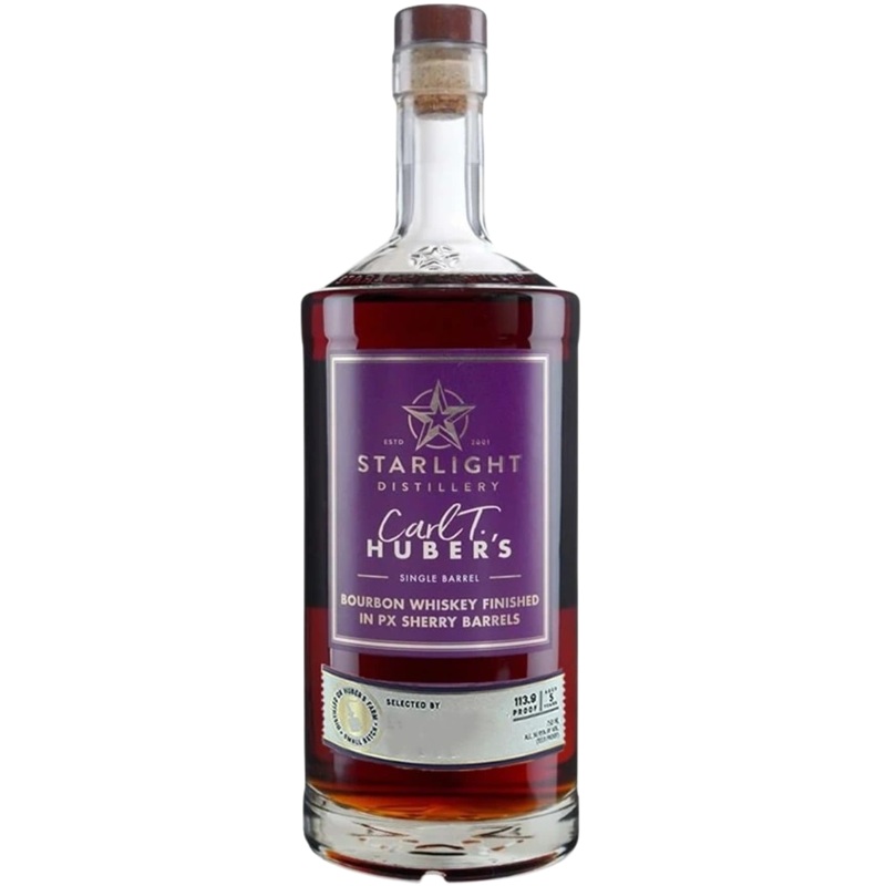 STARLIGHT CARL T SINGLE BARREL PX SHERRY BOURBON 750ML @ Red Deer [1050360] 750 ml