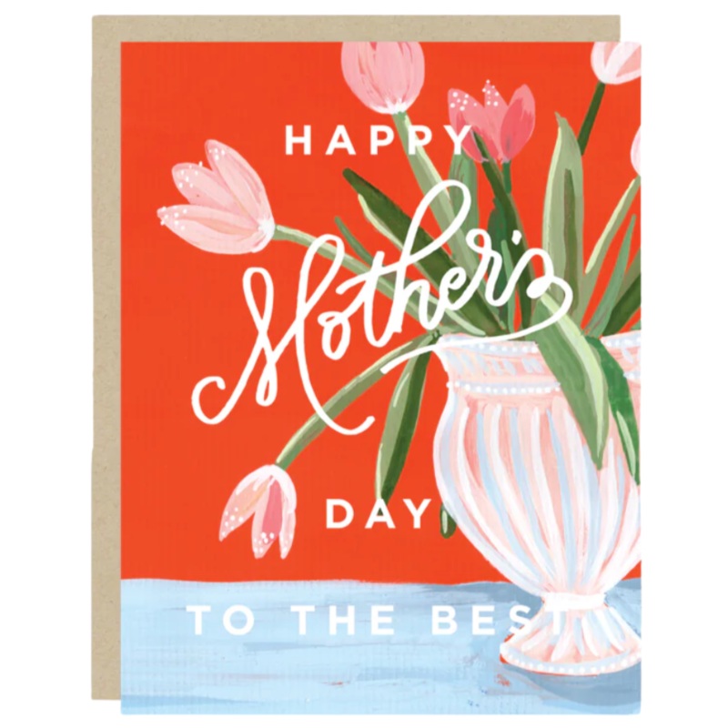 2021 Co. Tulip Vase Mother’s Day Card
