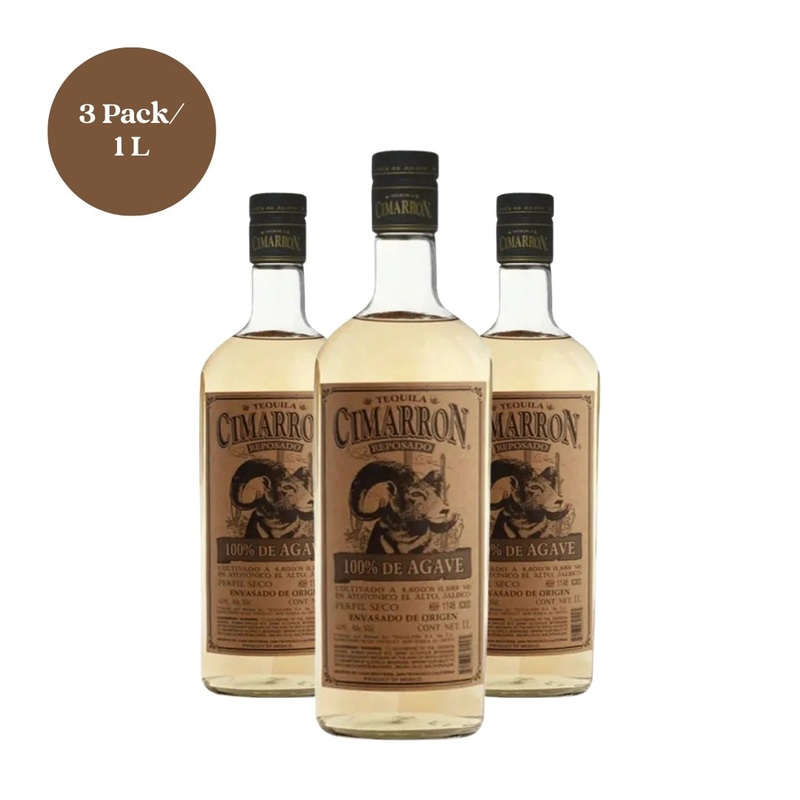 Additive Free Cimarron Bundle x3 Tequilas 1L