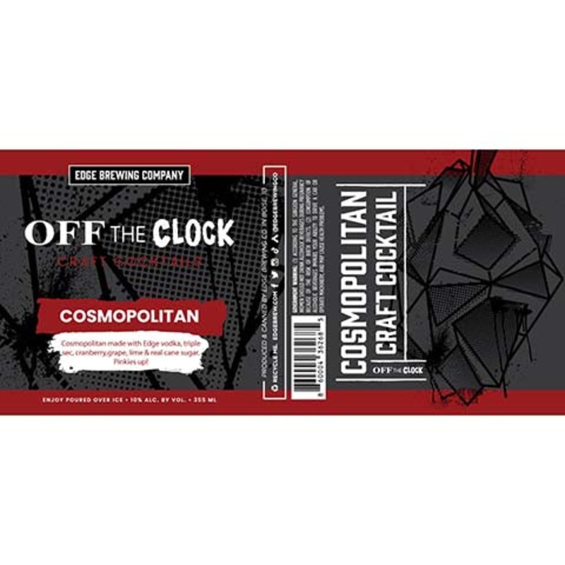 Off the Clock Cosmopolitan Craft Cocktail 355ML CAN