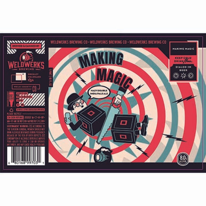 Weldwerks Making Magic Hazy DIPA 16OZ SINGLE CAN