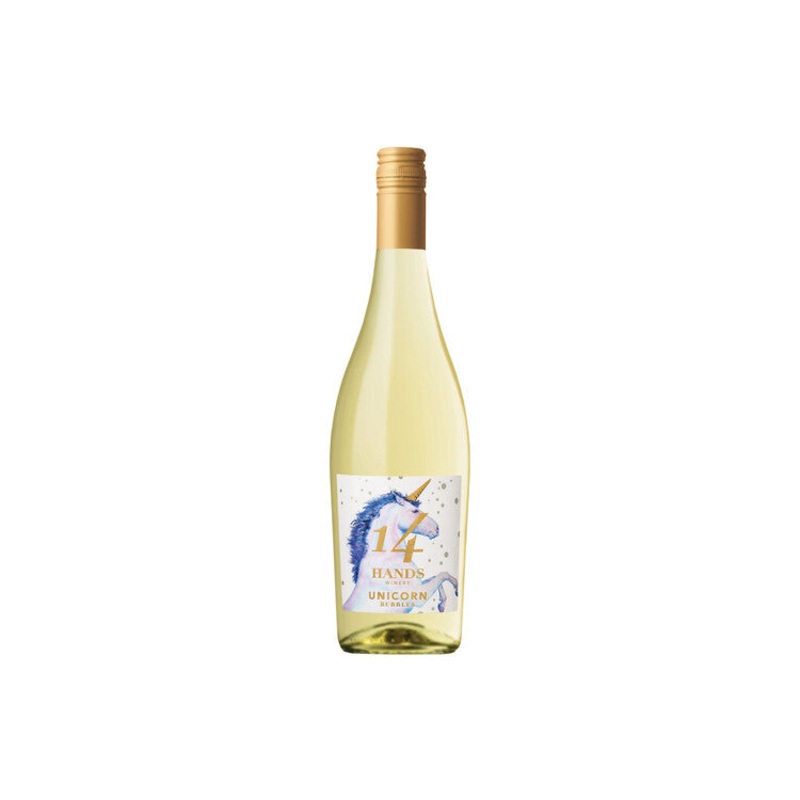 14 HANDS WHITE WINE UNICORN BUBBLES COLUMBIA VALLEY 750ML 750ML