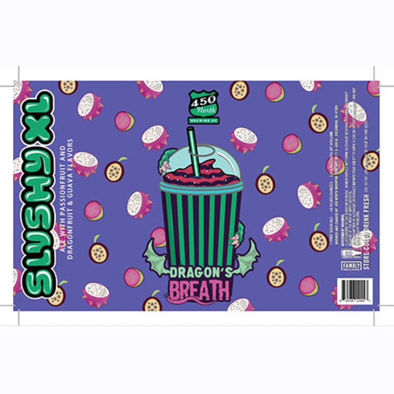 450 North Dragon’s Breath Slushy XL Sour Ale 16OZ SINGLE CAN