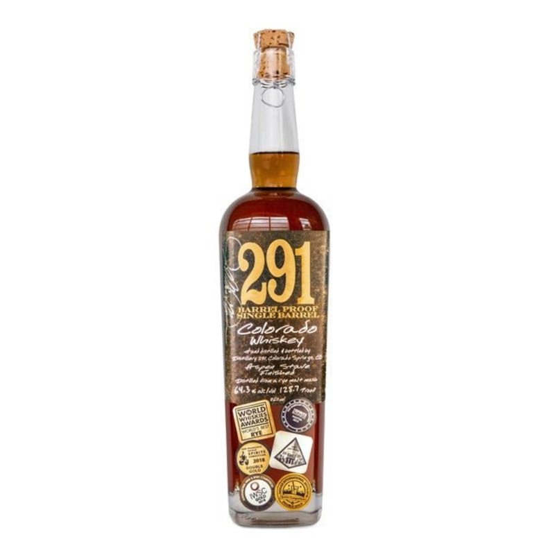 291 COLORADO WHISKEY BARREL PROOF SINGLE BARREL 750ml