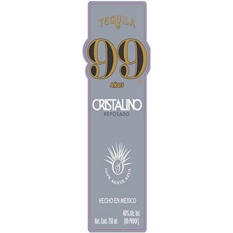 99 Aos Cristalino Reposado Tequila 750ML BTL