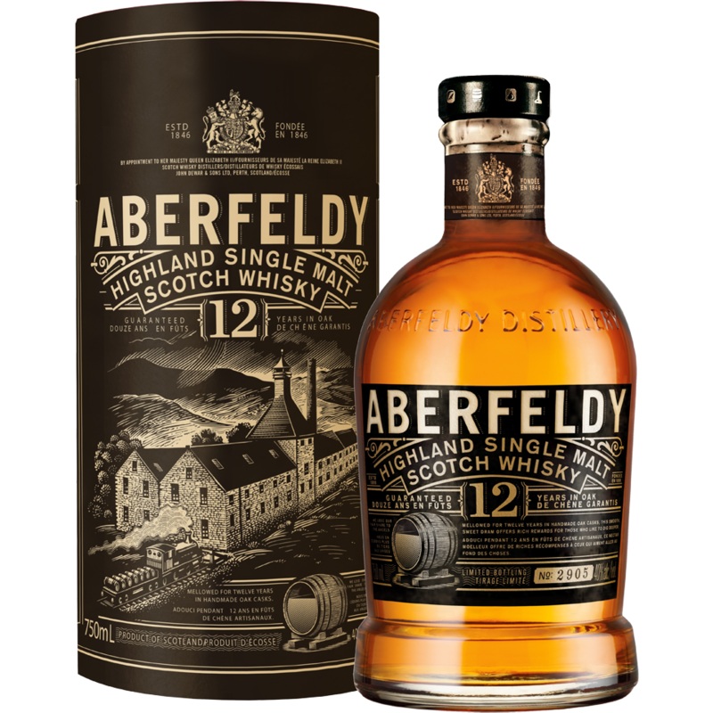 Aberfeldy 12yr Single Malt Scotch Whiskey