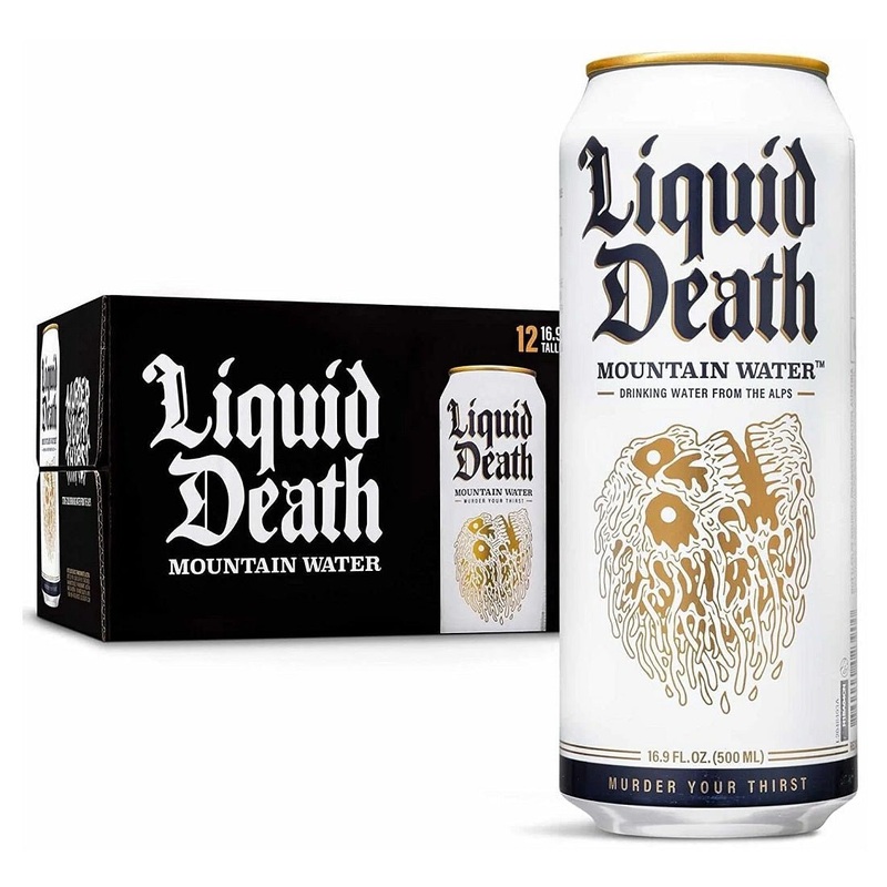 Liquid Death Mountain Water 12PK 500ML CAN