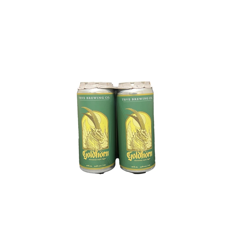 Trve Goldhorn Lager 4 Pack Cans