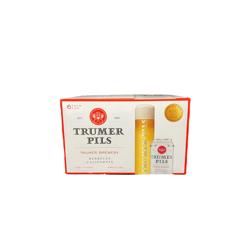 Trumer Pils 6 Pack Cans