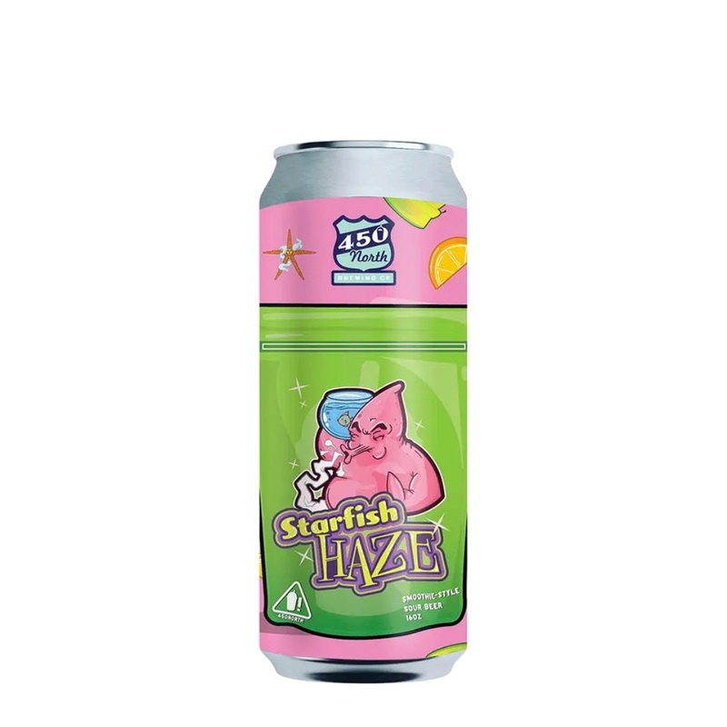 450 North Starfish Haze Beer 16 fl oz Single Can