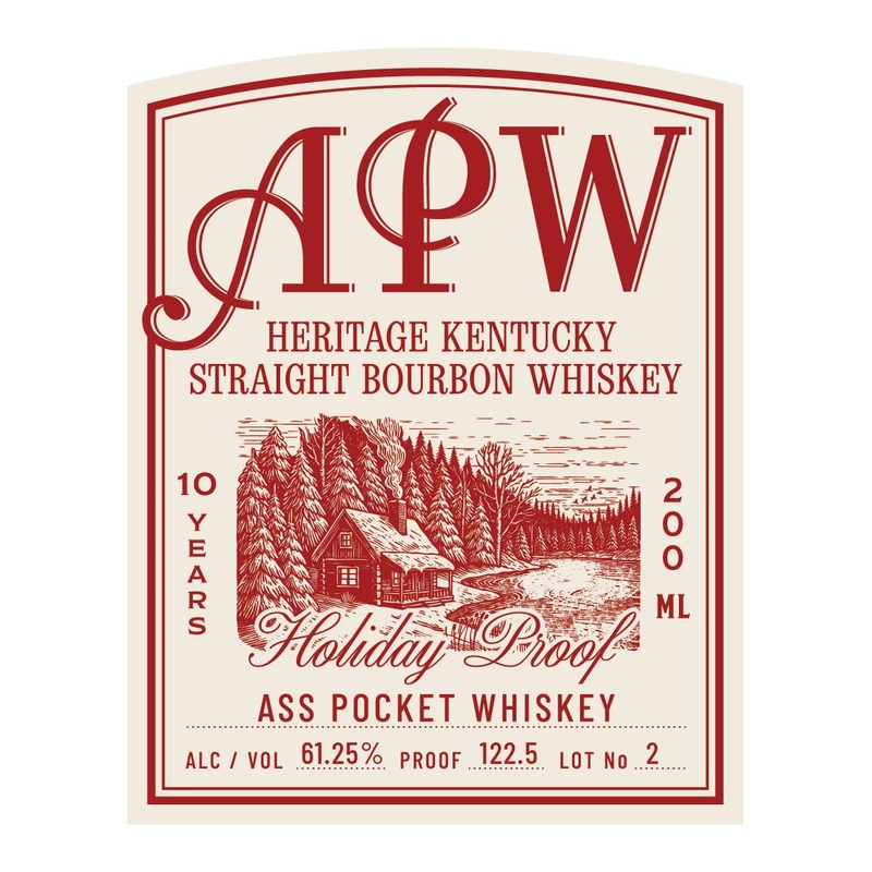 APW Heritage Kentucky Straight Bourbon Whiskey Holiday Proof