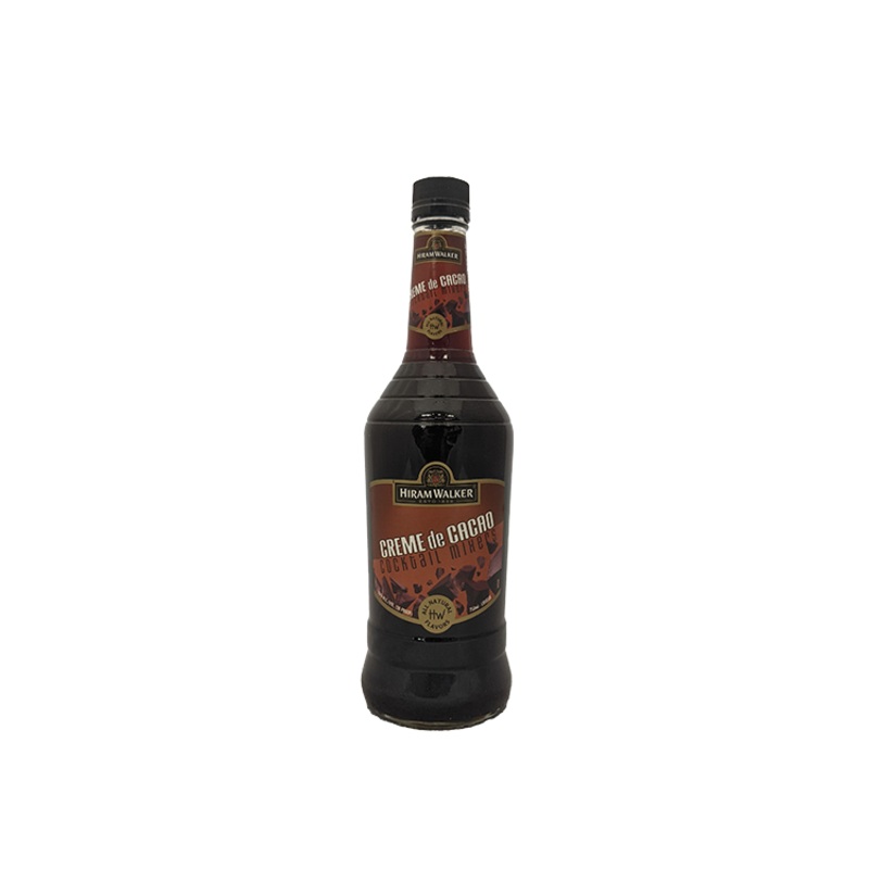 Hiram Walker Brown Creme de Cacao Liqueur 750ML