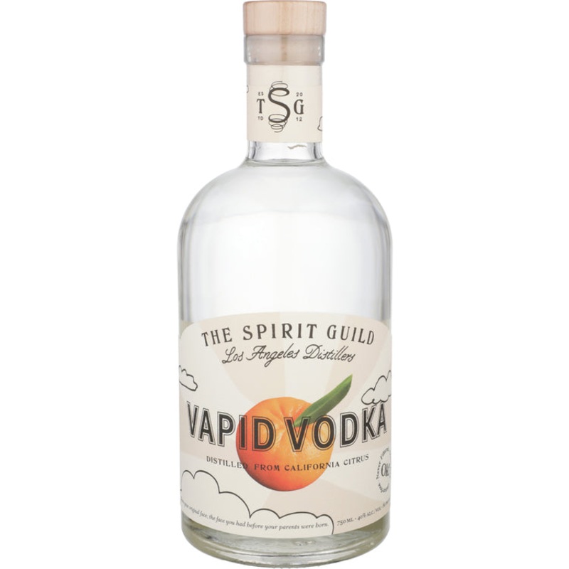 THE SPIRIT GUILD VODKA VAPID 80 750ML 750ML