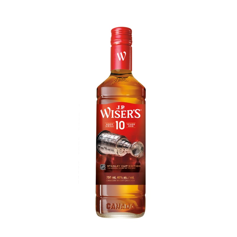 WISERS 10YR NHL EDITION CANADIAN WHISKY 750ML @ Airdrie [1056569] 750 ml