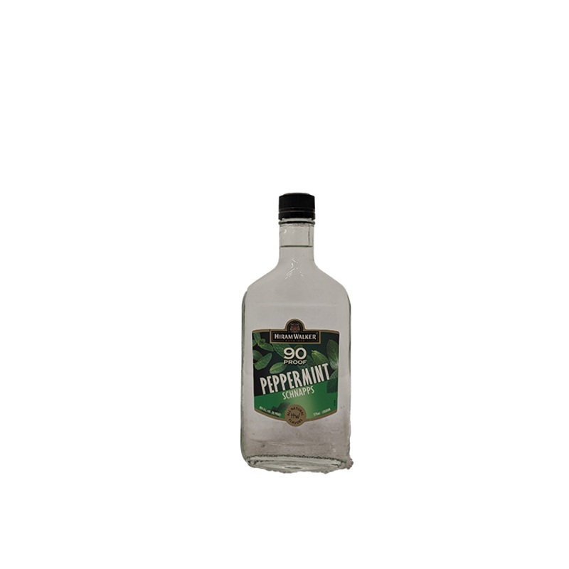 Hiram Walker 90 Proof Peppermint Schnapps 375ML