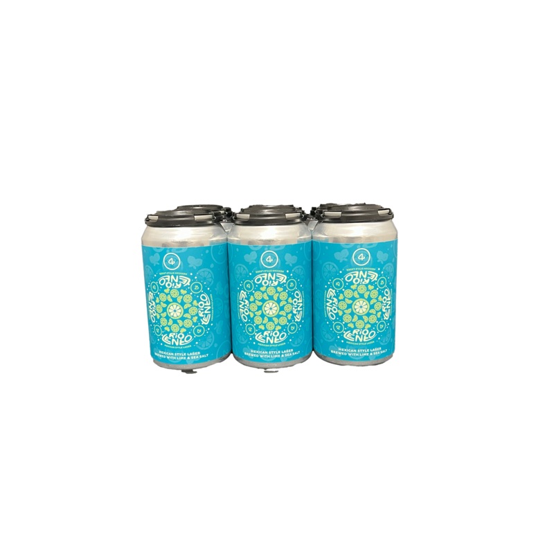 4 Noses Rio Lento Mexican Style Lager 6 Pack Cans