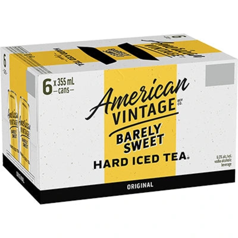 AMERICAN VINTAGE BARELY SWEET ORIGINAL 355ML 6PK CAN @ Kelowna [1004860] 2130 ml
