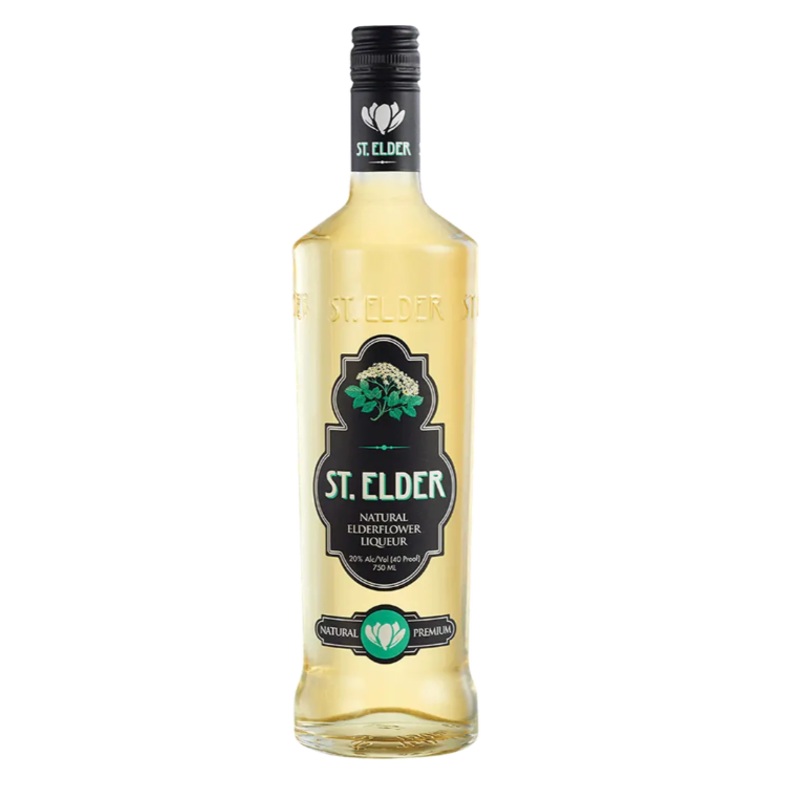 ST. ELDER NATURAL ELDERFLOWER LIQUEUR 750 mL