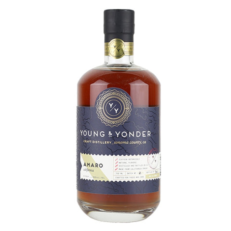 Young & Yonder ‘California’ Amaro 750ML BTL