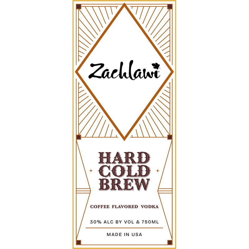 Zachlawi Hard Cold Brew Coffee Flavored Vodka