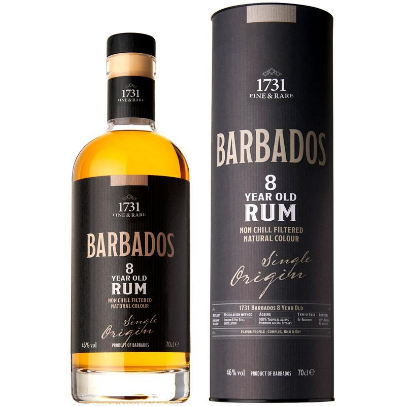 1731 BARBADOS 8 YEAR OLD 750 ML