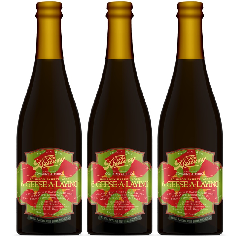 6 Geese-A-Laying – Bourbon Barrel-Aged (2014) 3-Pack