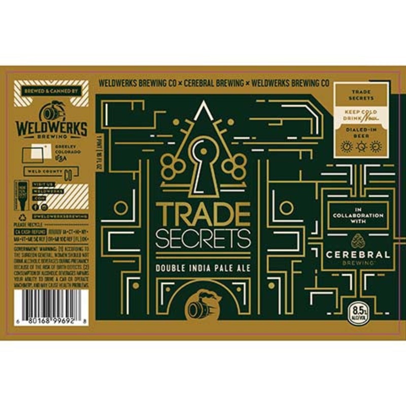 Weldwerks Trade Secrets DIPA 16OZ SINGLE CAN