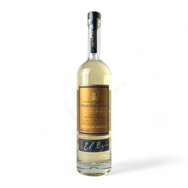 Tequila Ocho Single Estate Tequila Extra Aejo 2018 El Bajio Tequila 750mL