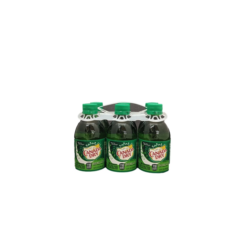 Canada Dry Ginger Ale 6 Pack Bottles