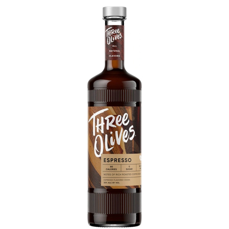 THREE OLIVES ESPRESSO VODKA 750ML @ St. Albert [1014084] 750 ml
