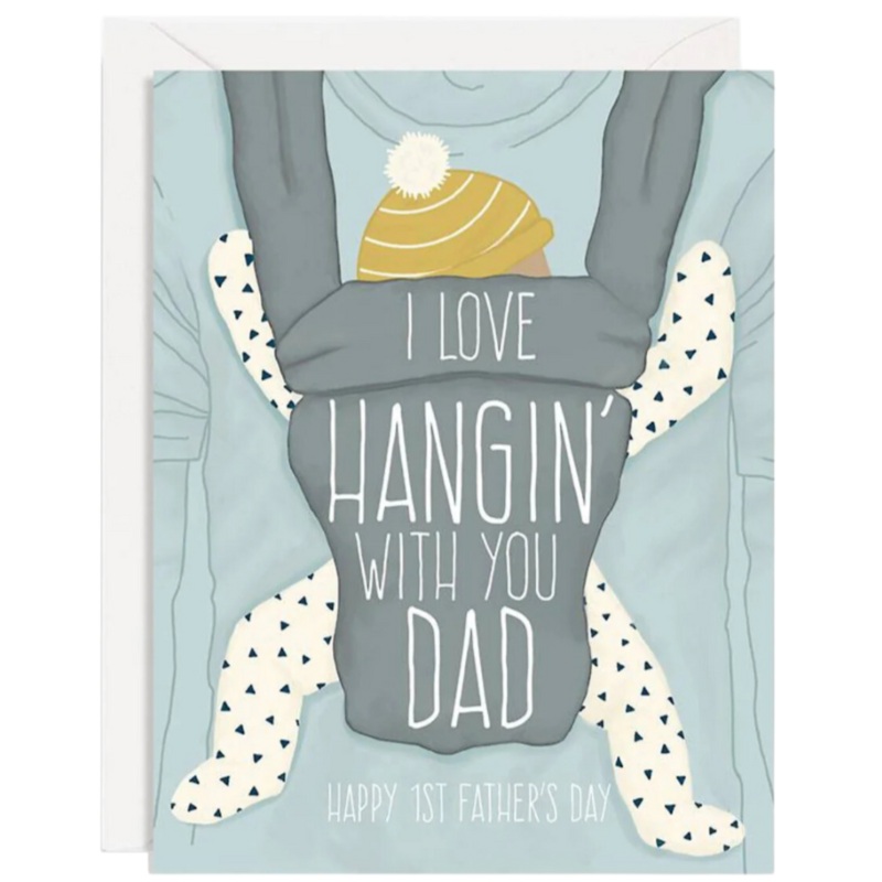 Waste Not Paper: Hangin’ With You Father’s Day Card