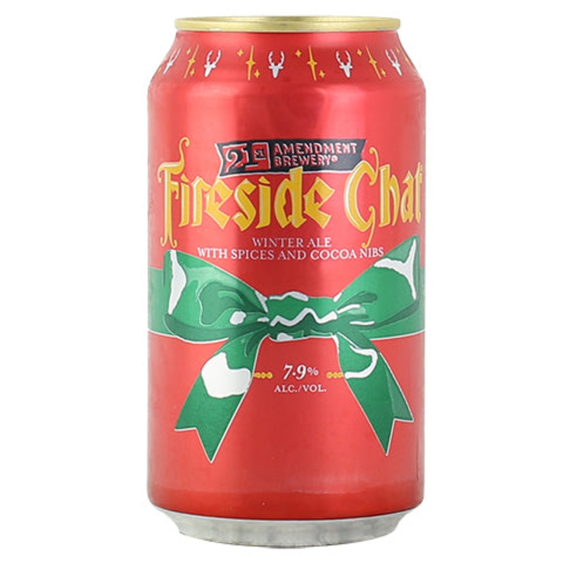 21st Amendment  Fireside Chat Winter Ale (spice & cocoa nibs) 12OZ SINGLE CAN